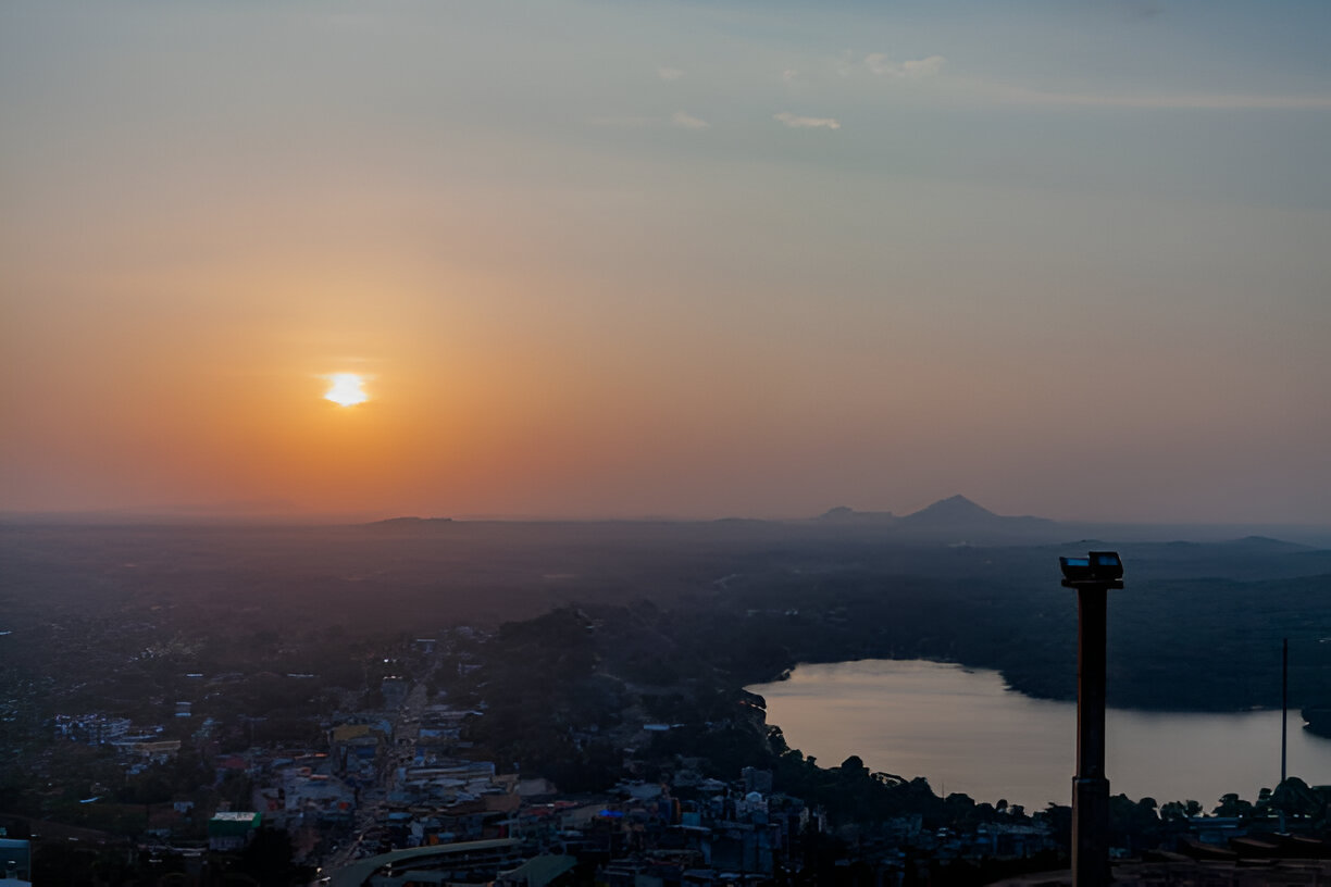 View from Ethagala (Elephant Rock)